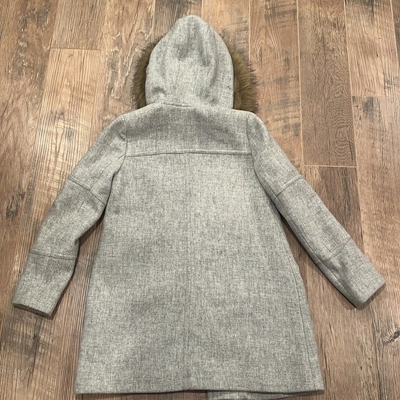 J. Crew Woman’s Italian Wool Gray Jacket Size 0 - Picture 5 of 7